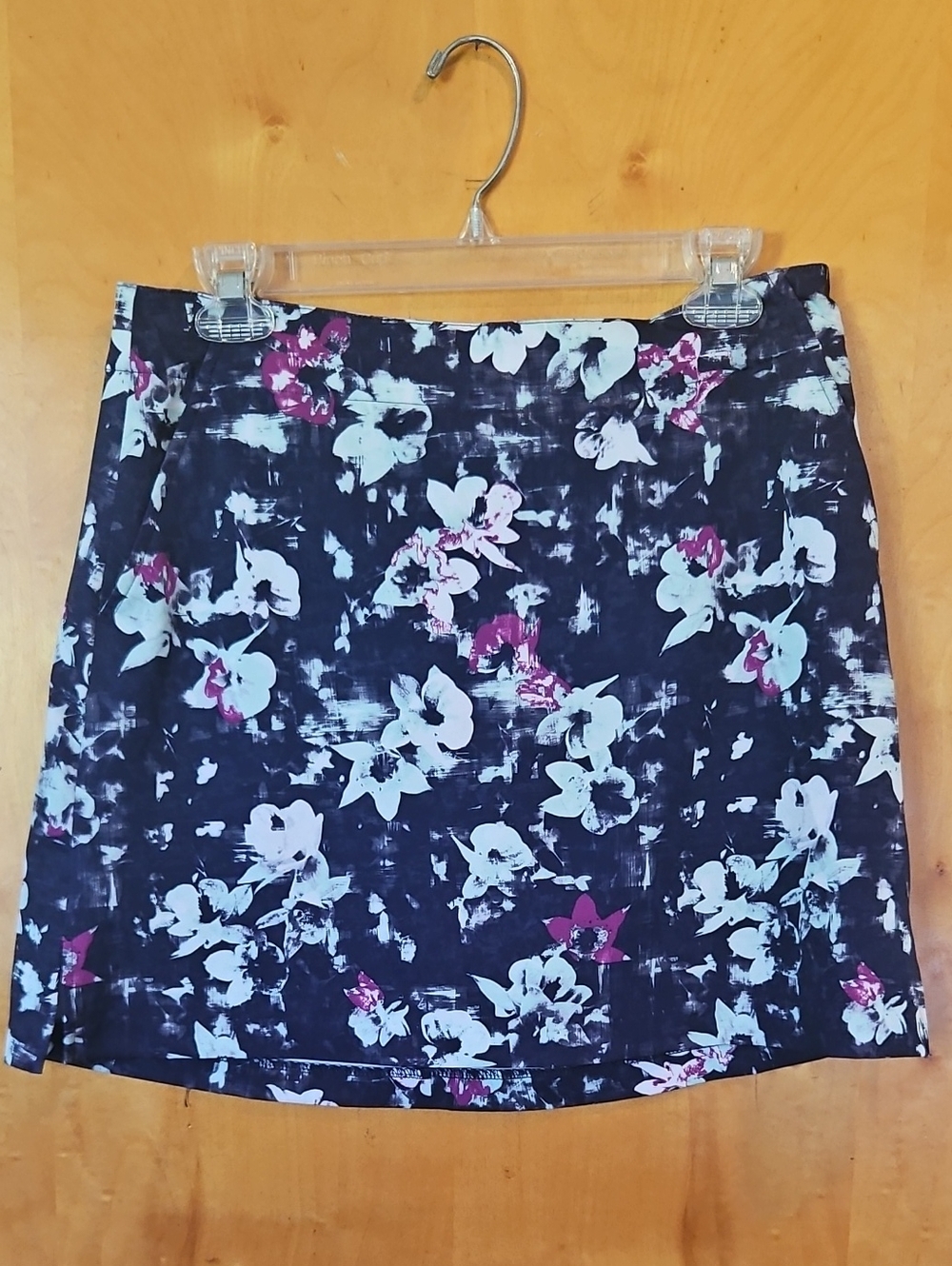 Lady Hagen Navy Floral Skort